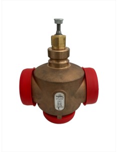 V341 3-Wege-Kükenventil Bronze PN16 DN50 KVS38